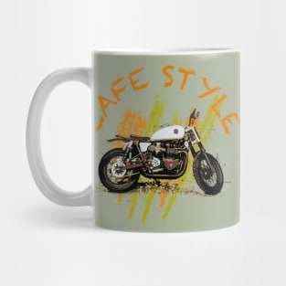 Cafe Racer Bike Mug